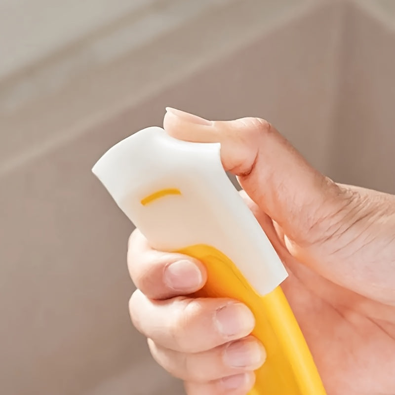 Multi Functional Silicone Soft Scraper, Multi-purpose Kitchen Scraper, Kitchen Cleaning Scraper, Suitable For Pot Bottom, Stove Range Hood, Degreasing Scraper, Baking Scraper, Cake And Cream Scraper, Kitchen Utensils, Kitchen Accessories